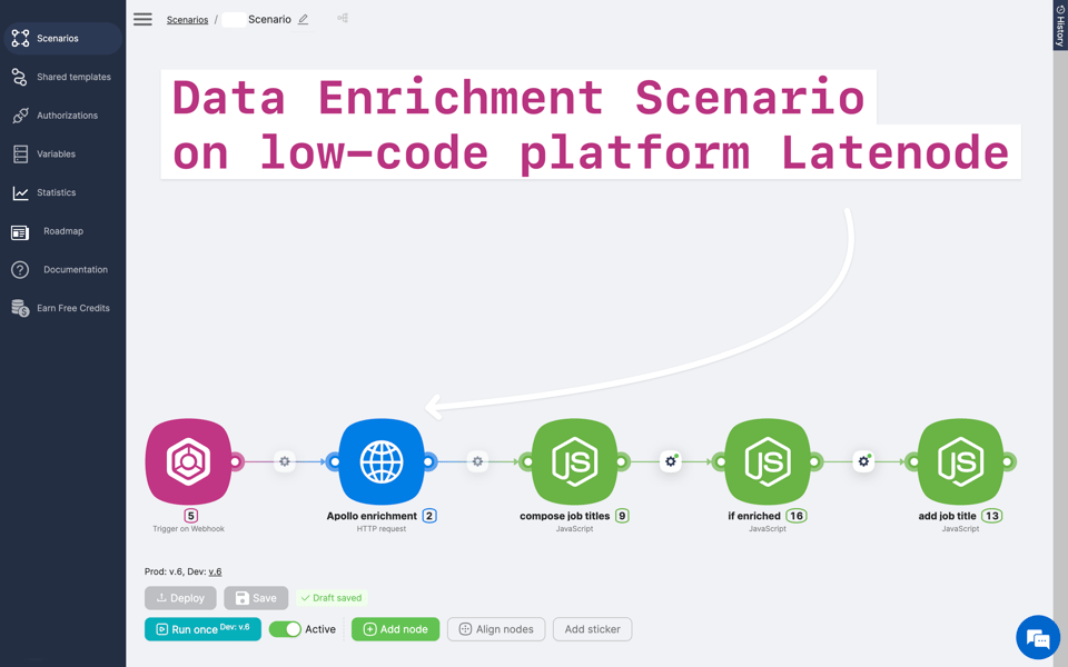 automatisation low-code pour l'enrichissement des données pour hubspot crm