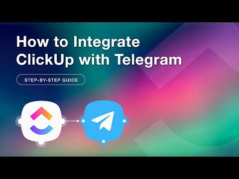 How to Transfer Data from ClickUp 3.0 to Telegram Chat with Latenode