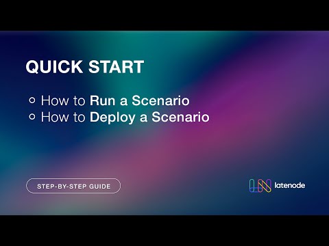 Rationalisation de l'automatisation avec Latenode: Guide pour l'exploitation continue des scénarios